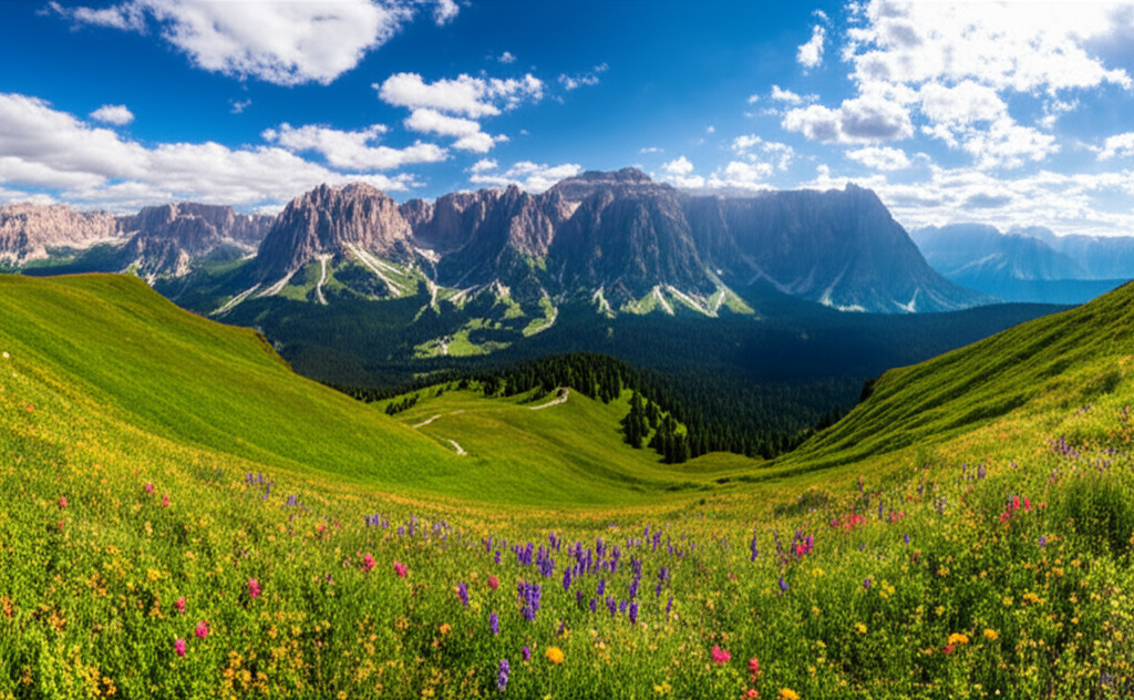 Sommerpanoramen im Ausserfern